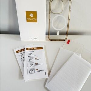 Miracase Magnetic iPhone 15 Pro Case with Tool Kit